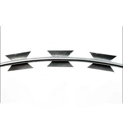 Direct Manufacturer Galvanized PVC Stainless Steel Razor Barbed Wire Plate Razor Barbed Wire photo-3