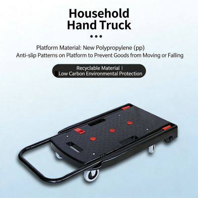 HL04A Suitable for Home Use Foldable Portable Home Platform Push Trolley Cart Capacity 150kg photo-2