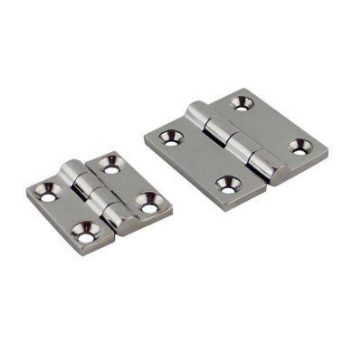 316 Stainless Steel Hinges Marine Grade Heavy Duty Boat Hatch Hinge Casting Cabinet Door Hinge