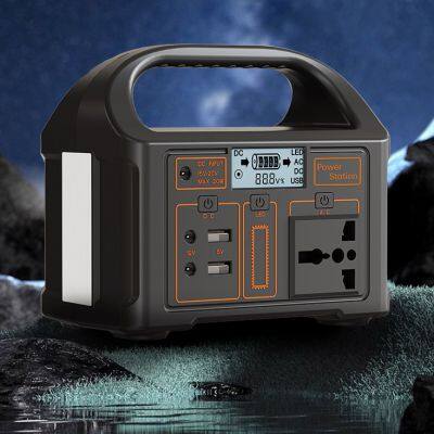 Portable Power Station 100W 76.8Wh LiFePO4 Battery Solar Generator Backup Power for Camping Outdoor Emergency CPAP Laptop