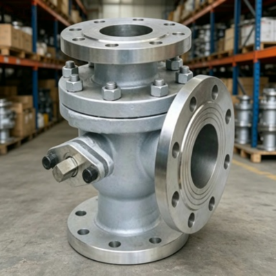 DN80 Marine DIN Standard 3-Way Ball Valve 150LB for Offshore Applications