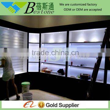 modern shop interior decoration design for mobile phone shop decoration