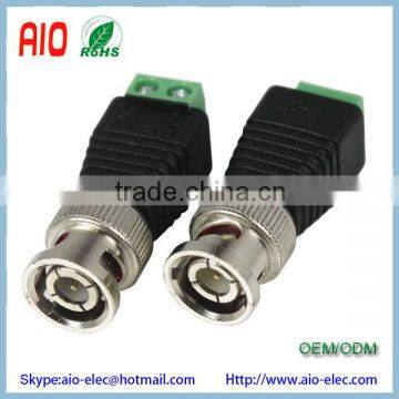 BNC MALE CONNECTOR TO Doul Screw TERMINAL TWISTED PAIR ADAPTER