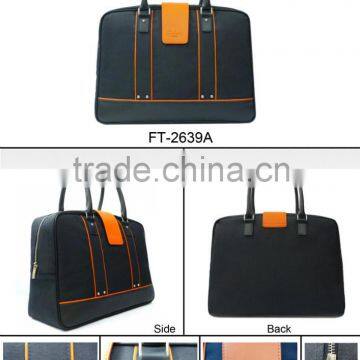 Hot sale item new high quality trendy design special Business men Travel Bag grey colour polyester