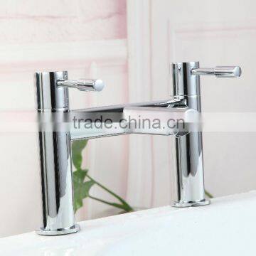 Brass bath filler mixer tap