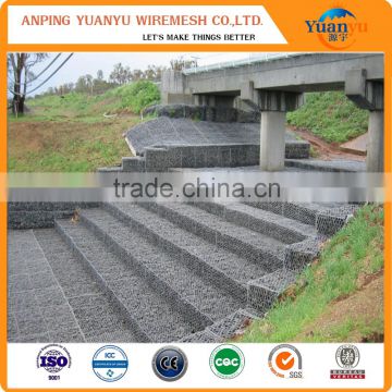 Hexagonal Wire Mesh For Gabion Baskets For River Bank