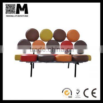 modern style hotel furniture creative design leather colorful sofa for sale