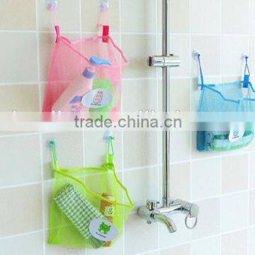 Cheap Price Kitchen Organizer Hanging Toy Storage Bag Mesh Bag Baby Bath Toy Organizer