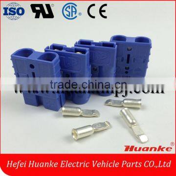 High quality 50A SMH forklift battery connector blue color