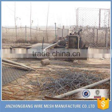 galvanized mild steel crimped wire mesh factory for sieves