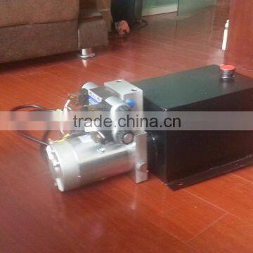 12V DC double acting double solenoid hydraulic power units for barriers