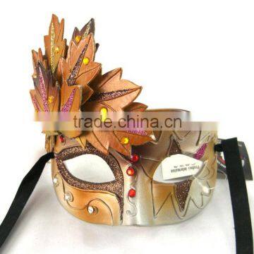 Gorgeous~ Anne Black Venetian Metal Masquerade Mask With Crystals Silver Venetian Masquerade Mask photo-4
