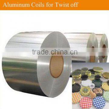 haida brand high quality Alloy 1100,8011,3105 aluminum coil sheet in twist off caps usage