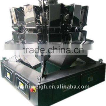 dimple plate multihead weigher of packing machine with plain surface