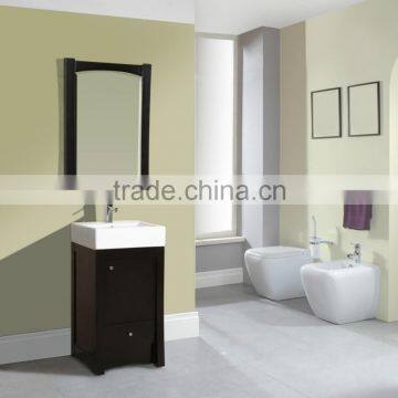 The latest design waterproof wooden bathroom vanity cabinet (YSG-152)