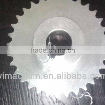 sprockets nickle plated & zinc plated