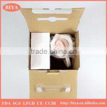 Color Gift Boxes Package Ceramics Bone China Porcelain Tea Pot Sets or Kettle Sets Double Glaze High Quality photo-3