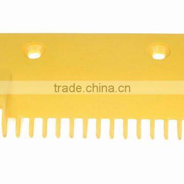 Escalator Comb Plate 160*90*9.068 Plastic 17T Yellow