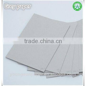 Smooth High Density Gray Paperboard 0.72~4.00mm / gray chip board