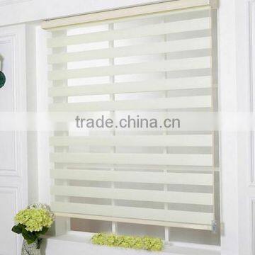 Double curtain material zebra blind fabric roller blinds curtain for the living room