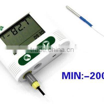 Ultra-low temperature data logger