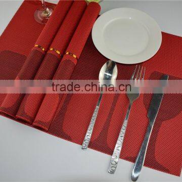 Wineglass European Style Kitchen Placemats Washed Easy Clean Breakfast Lunch Dinner Cup Print Place Mat/ Table Mat Mateial PVC photo-2