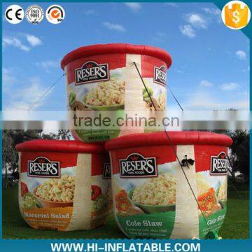 Hot-sell advertising inflatable food replica,inflatable replica for advertising promotion