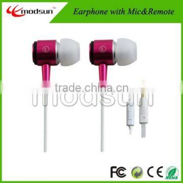 hotpink noise cancelling earphone