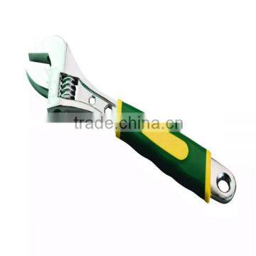 200mm rubber handle Adjustable wrench spanner