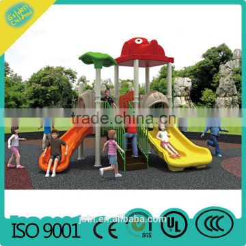 2016 New plastic outdoor playground equipment slide for kindergarten MBL-5403