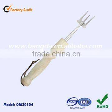 telescopic bbq fork, stainless steel fork, bbq tools