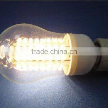 3W WARMWHITE E27 60LED ball bulb