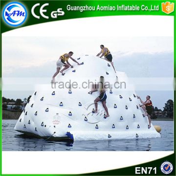 water park game children climbing wall inflatable climbing wall