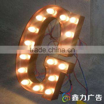 Customized High Quality Direct Factory of Metal Vintage Marquee Lights photo-2