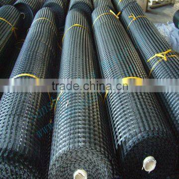 Low Elongation Warp Knitting Fiberglass Geogrid With CE Certification photo-3