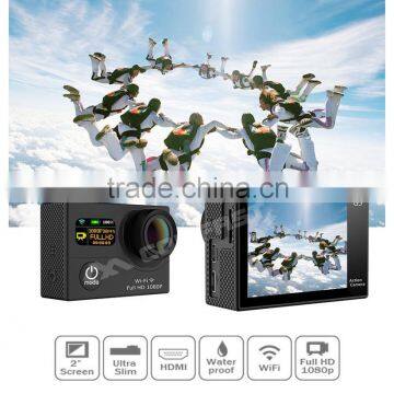 New Products best price 2016! 1080P Video Dual Screen WiFi Waterproof Sport Camcorder--DV-26