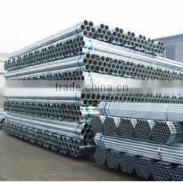 Astm hot dip galvanized steel pipe China manufacture