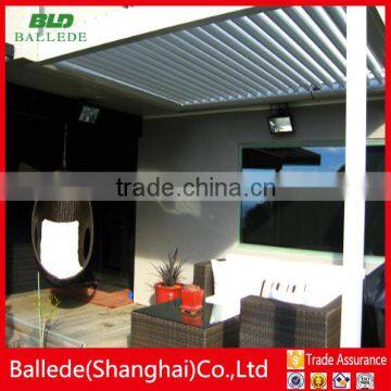 Weatherproof Roof Louvre Pergola With Rain Sensor photo-3