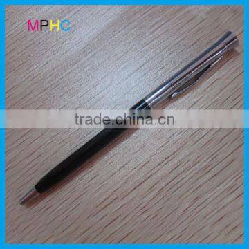 Customized Slim Body Ballpoint Pen Twist Metal Pen