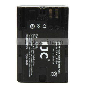 JJC for Li-ion Battery B-LPE6 for Canon for EOS Battery