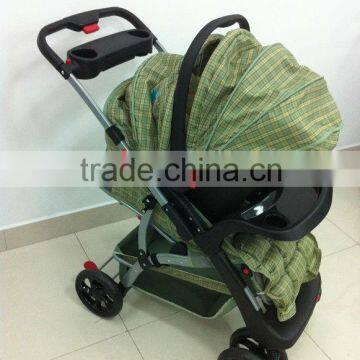 BABY STROLLER WITH BIG 8" WHEELS