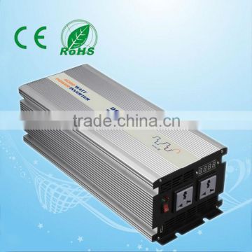 Modified sine wave intelligent dc-ac solar inverter 12v 220v 4000watt with thermal protection and CE ROHS certificated