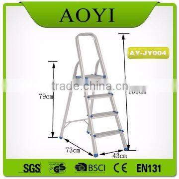 EN131 certification safety home use aluminium ladders household ladder