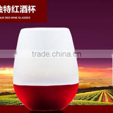 Factory price silicone white glasses red wine cups FDA silicone                        
                                                Quality Choice