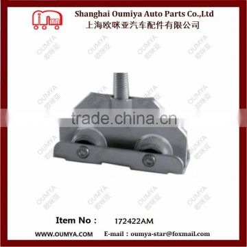 stainless steel truck curtain roller.track industrial sliding door steel roller 172422AM