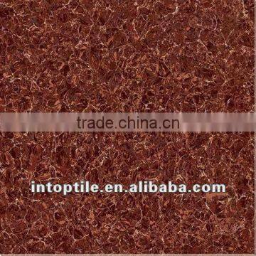 polished surface red color floor tile