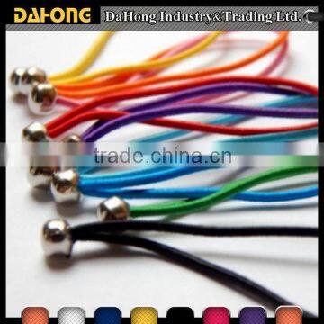 best selling multi-color stretch loop elastic cord loop with ball