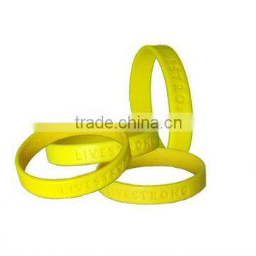 Give Away Logo Printed Silicone Wristband