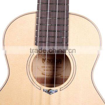 High Quality Concert/tenor Ukulele,solid Spruce Top and Flame Manhogany Back,factory Wholesale photo-5