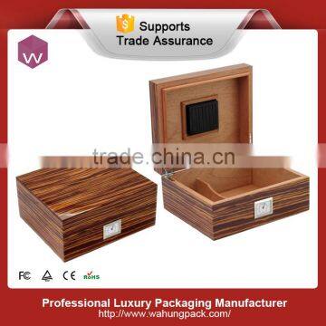 Piano cedarwood cigar humidor box